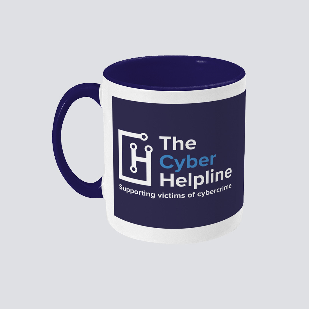 The Cyber Helpline Logo 11oz Two Toned Mug