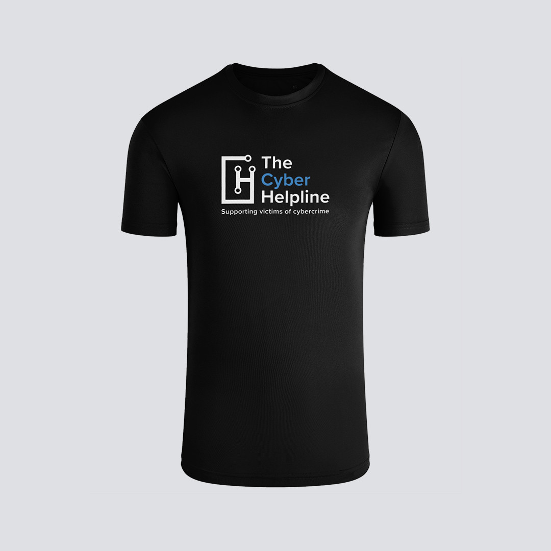 The Cyber Helpline Logo Performance T-Shirt